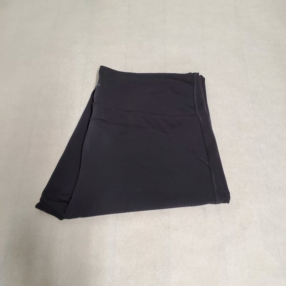 Adidas Leggings womens Size XL Cropped Black athletic athleisure - Picture 11 of 11